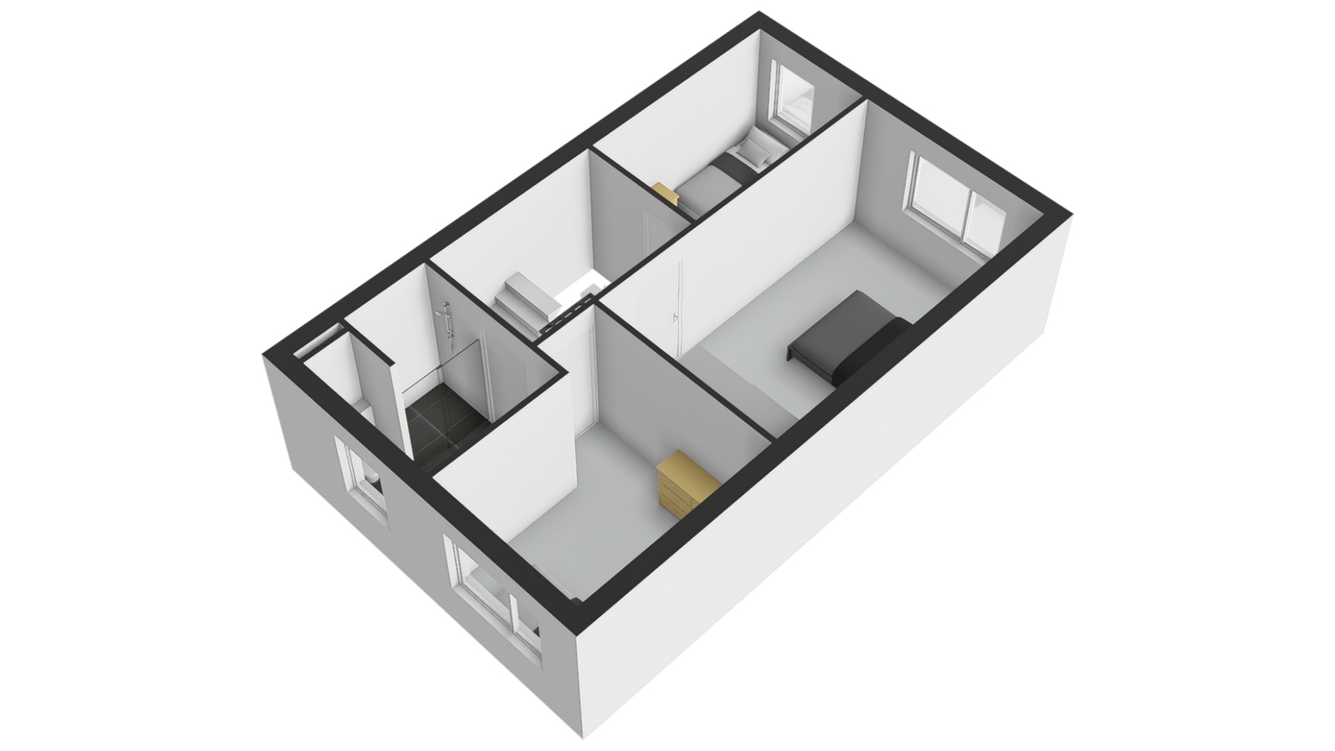 1e Verdieping 3-D