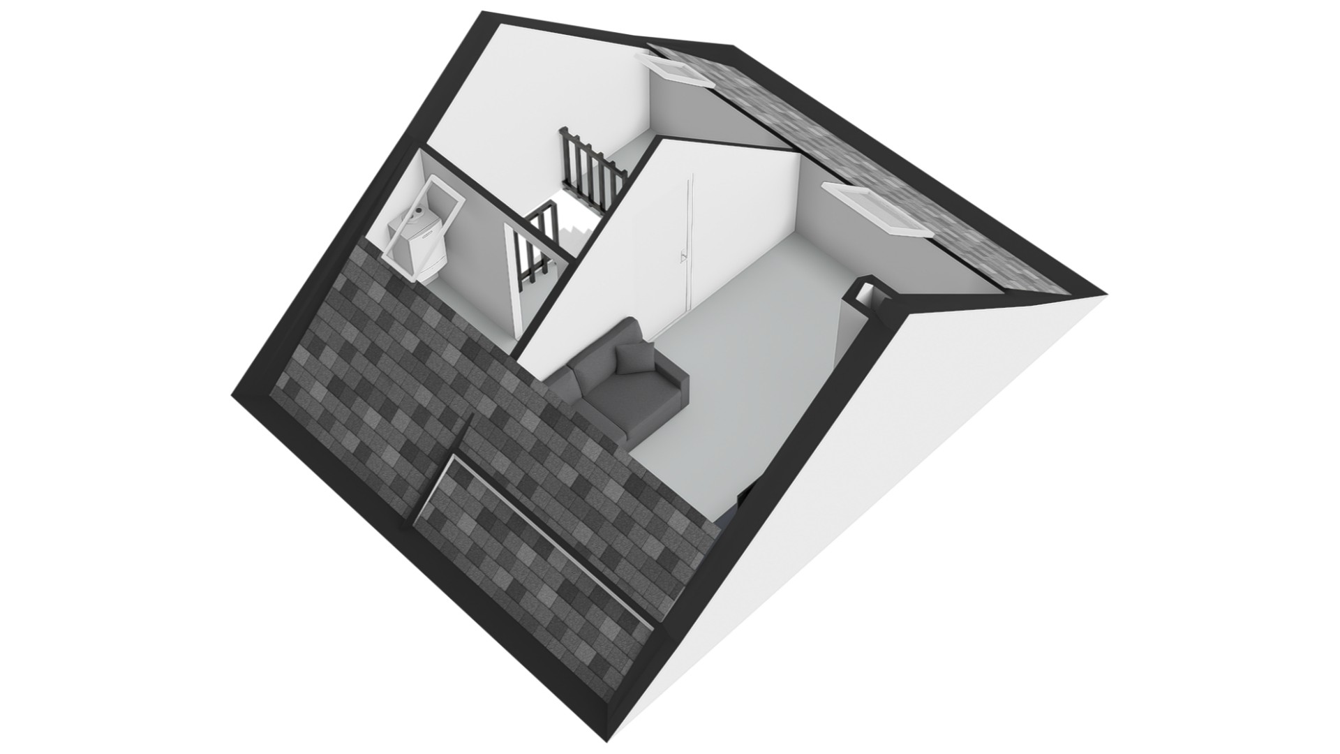 2e Verdieping 3-D