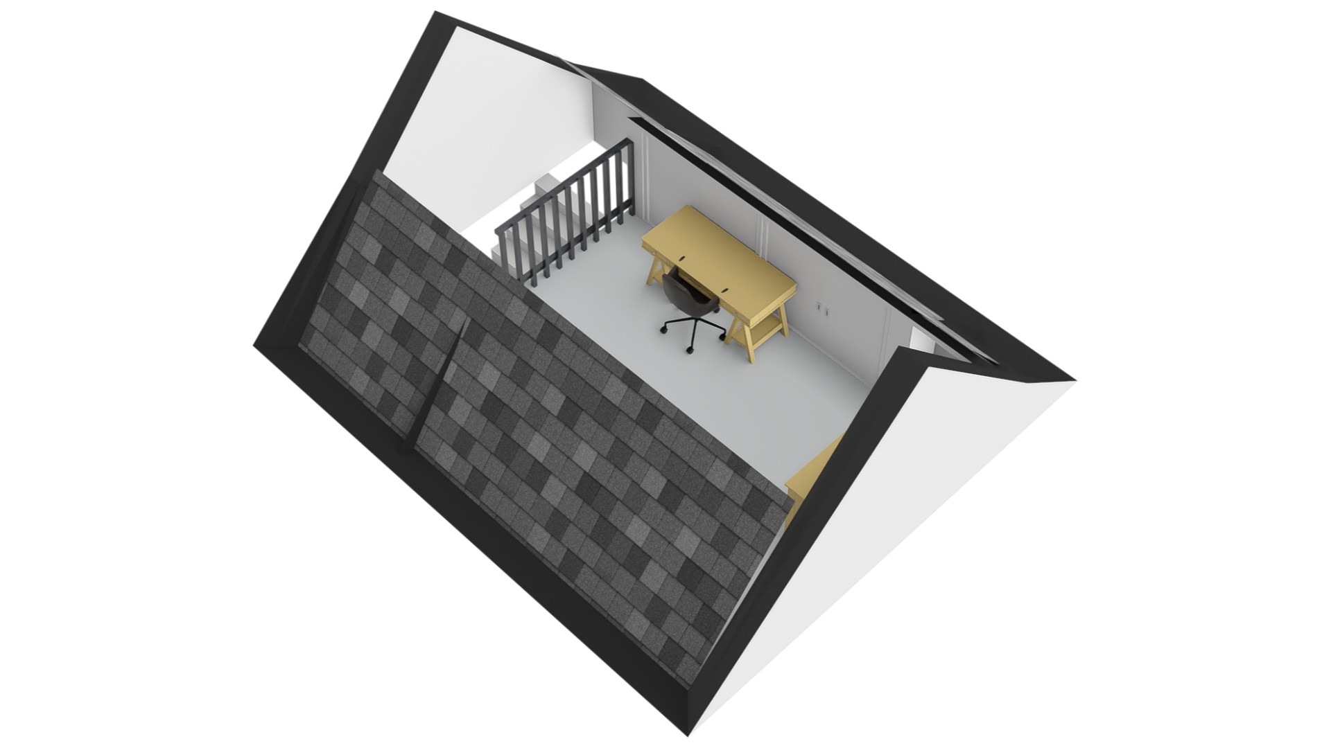 2e Verdieping 3-D