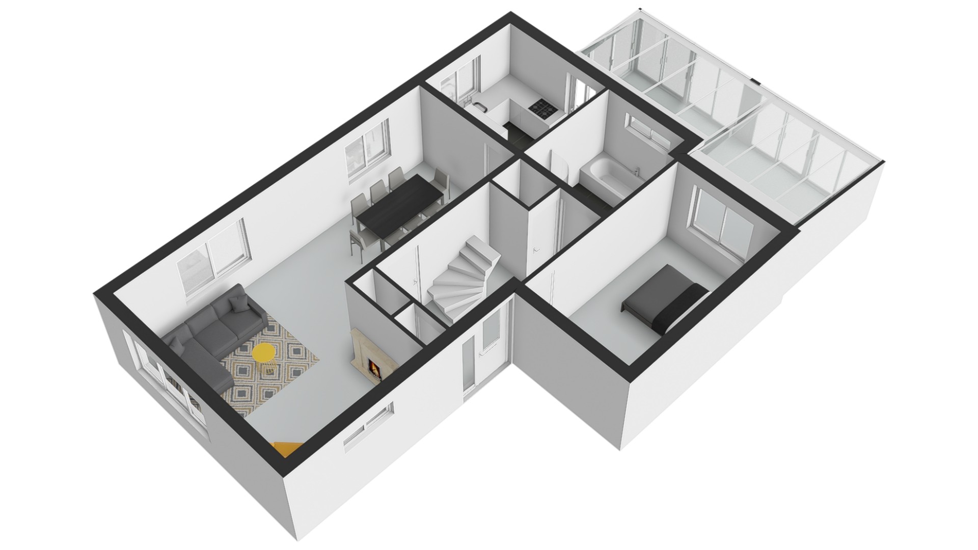 Begane grond 3-D