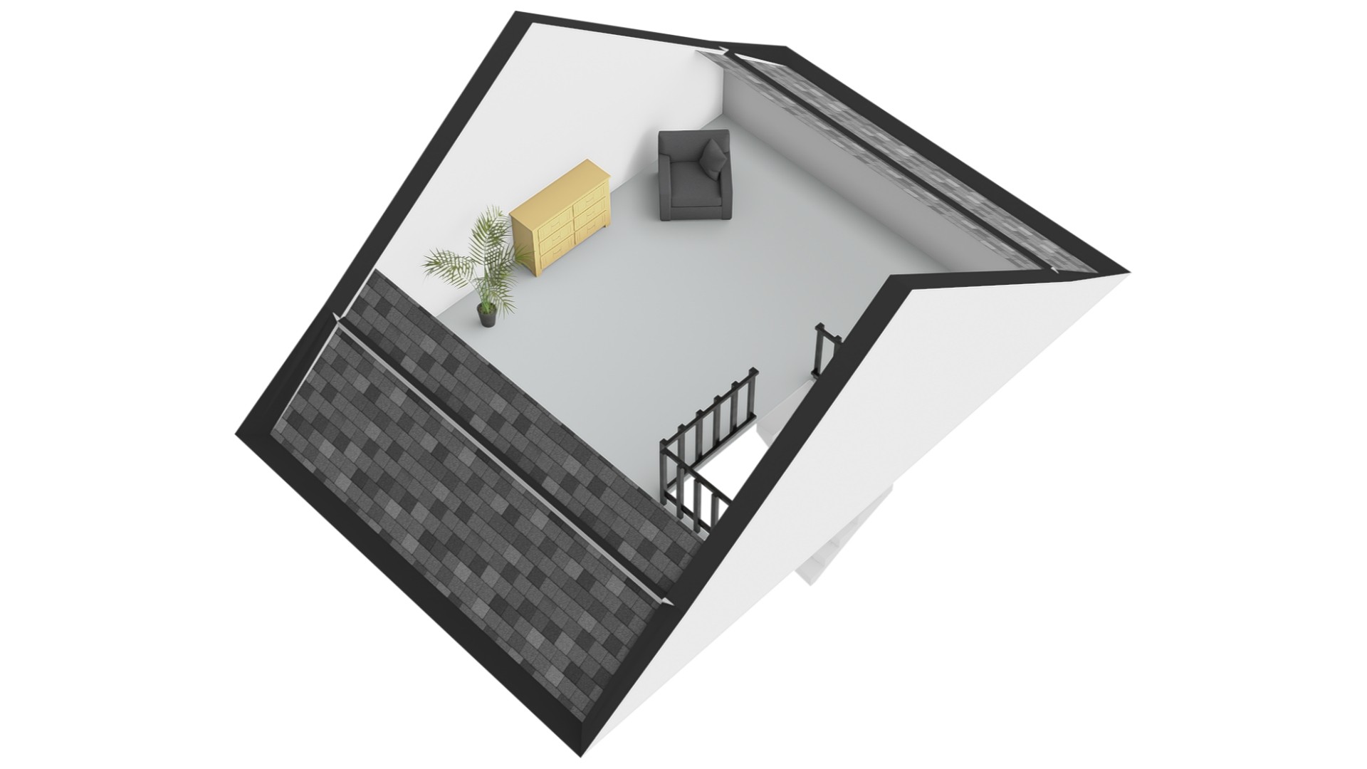 2e Verdieping 3-D
