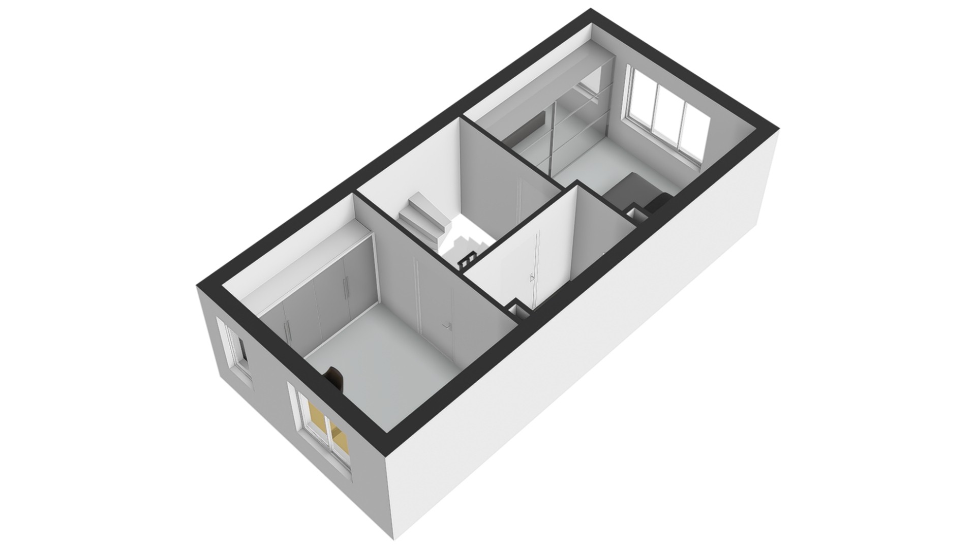 1e Verdieping 3-D