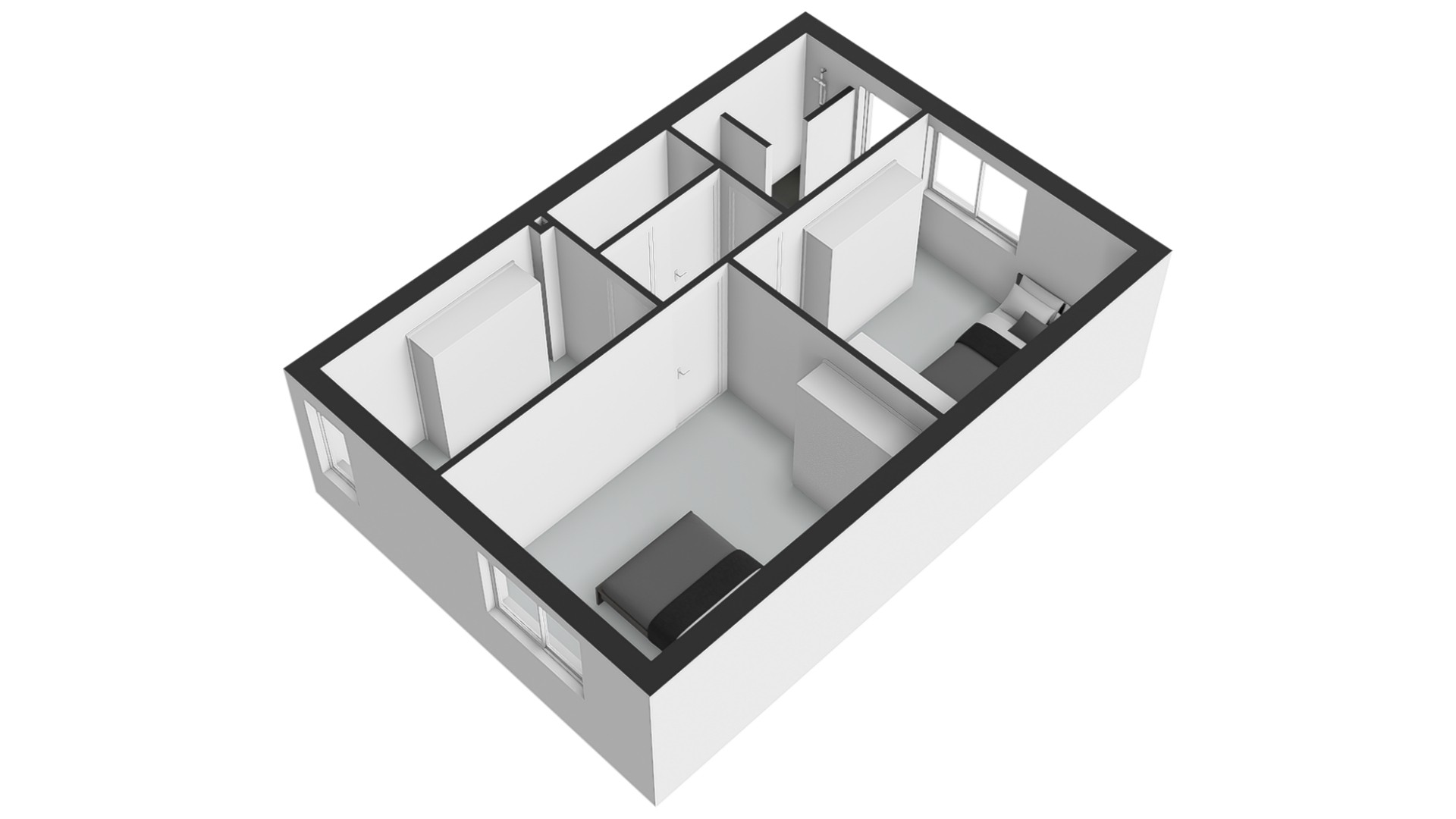 1e Verdieping 3-D
